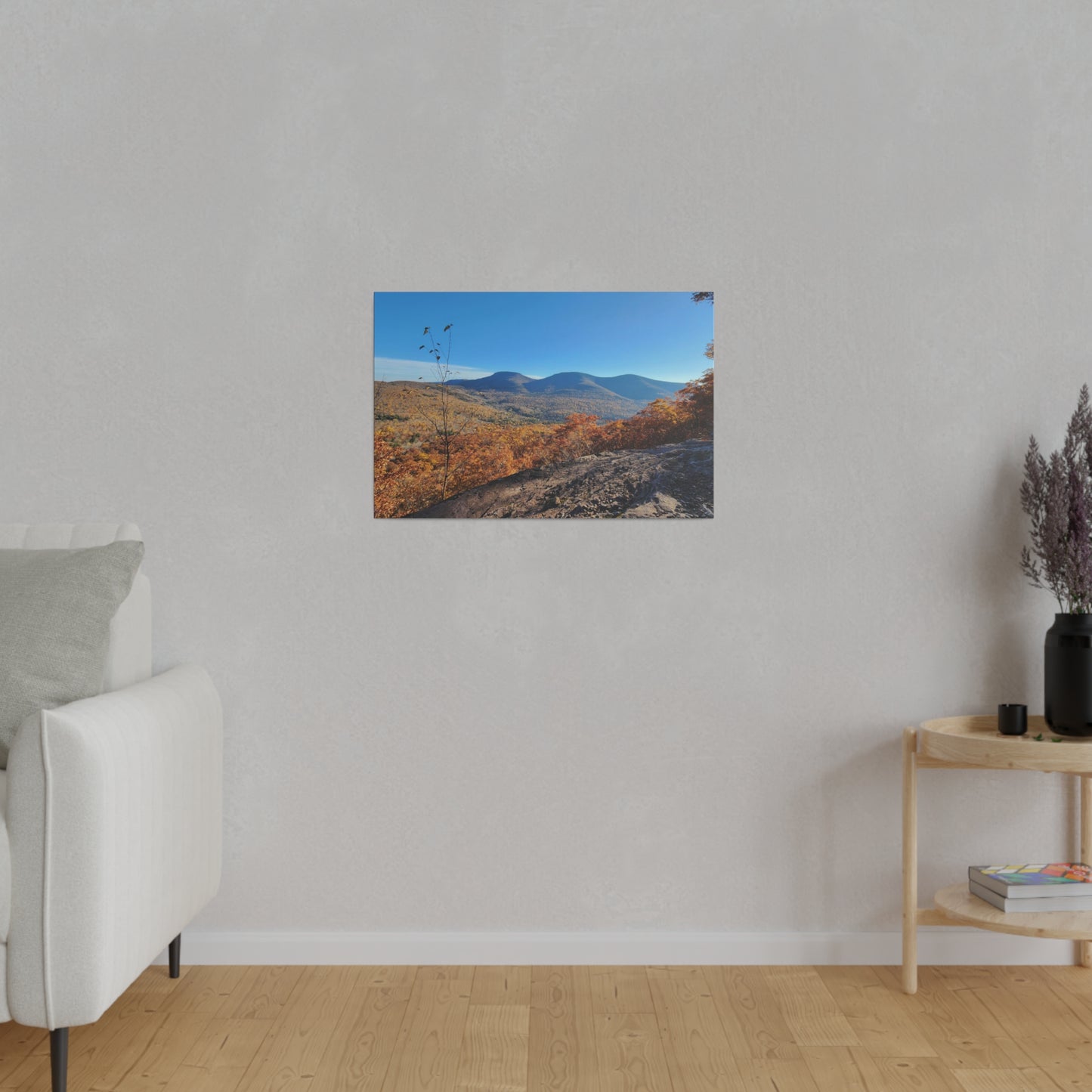 Autumn Mountain Top Matte Canvas, 0.75" Depth