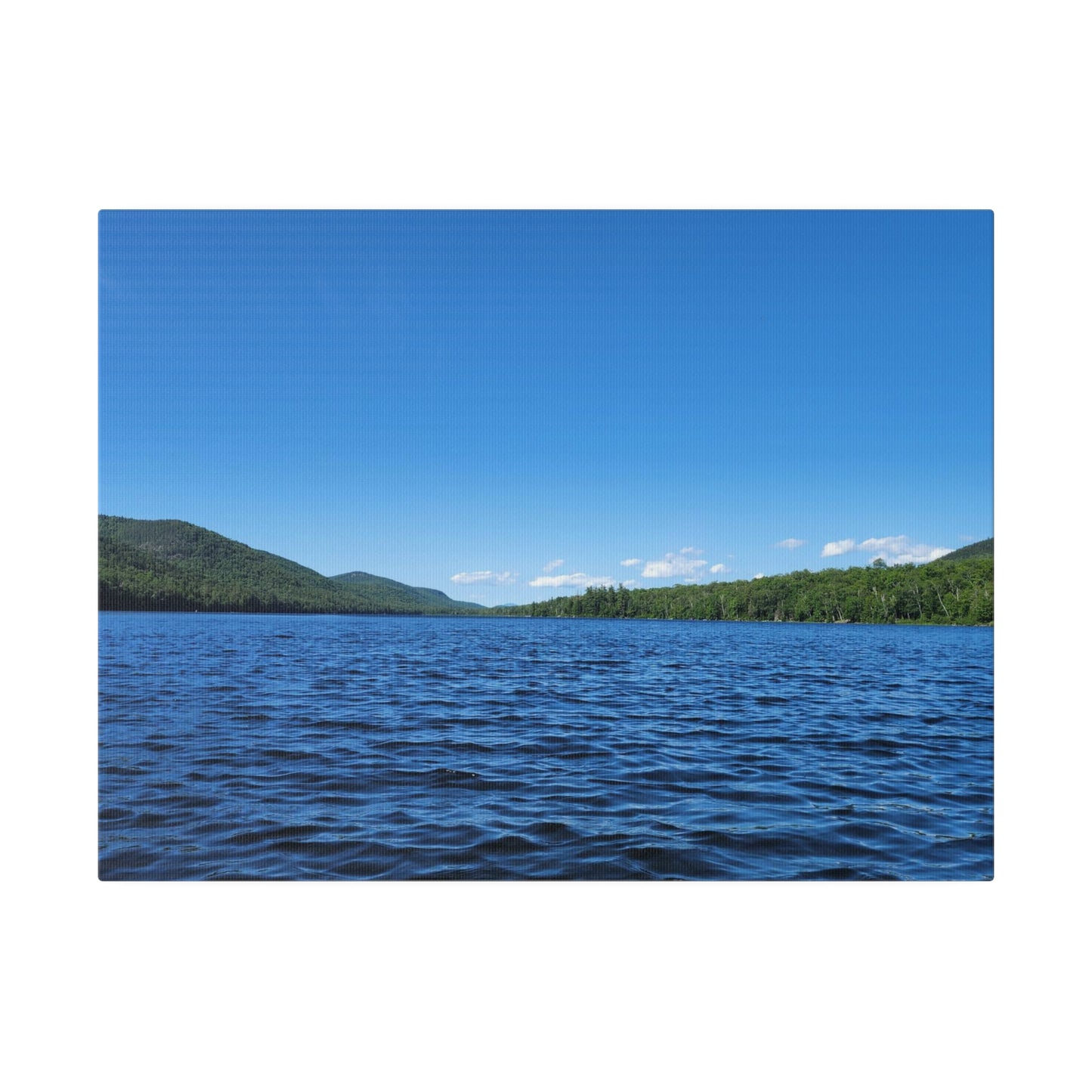 13th Lake Matte Canvas, 0.75" Depth