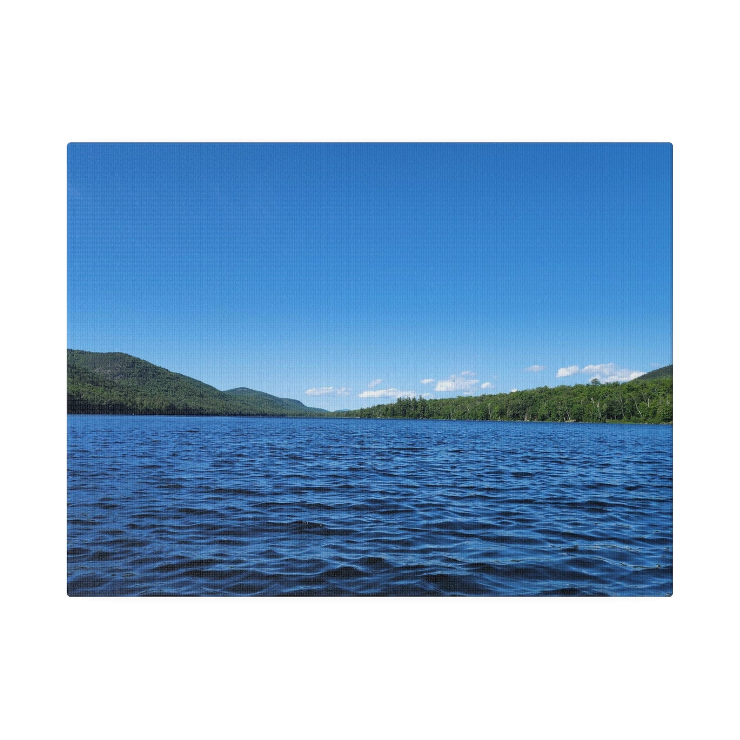 13th Lake Matte Canvas, 0.75" Depth