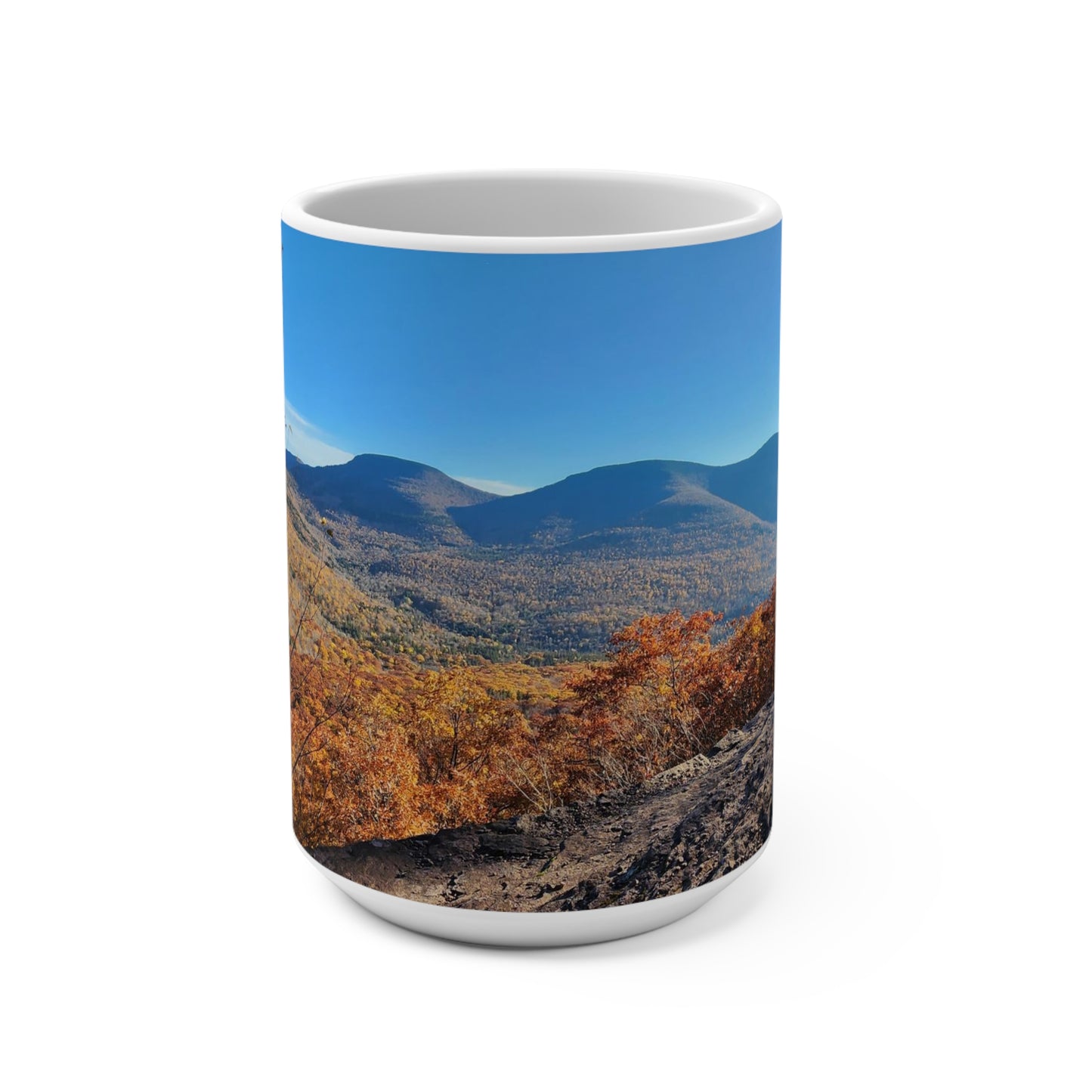 Autumn Mountain Top Mug, 15oz