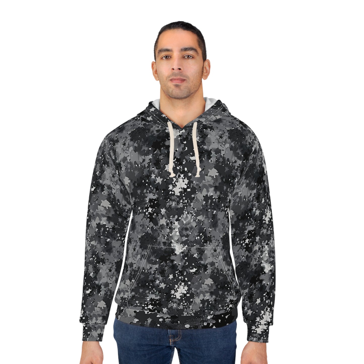 Black Camo Pullover Hoodie