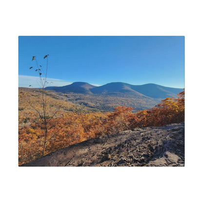 Autumn Mountain Top Matte Canvas, 0.75" Depth