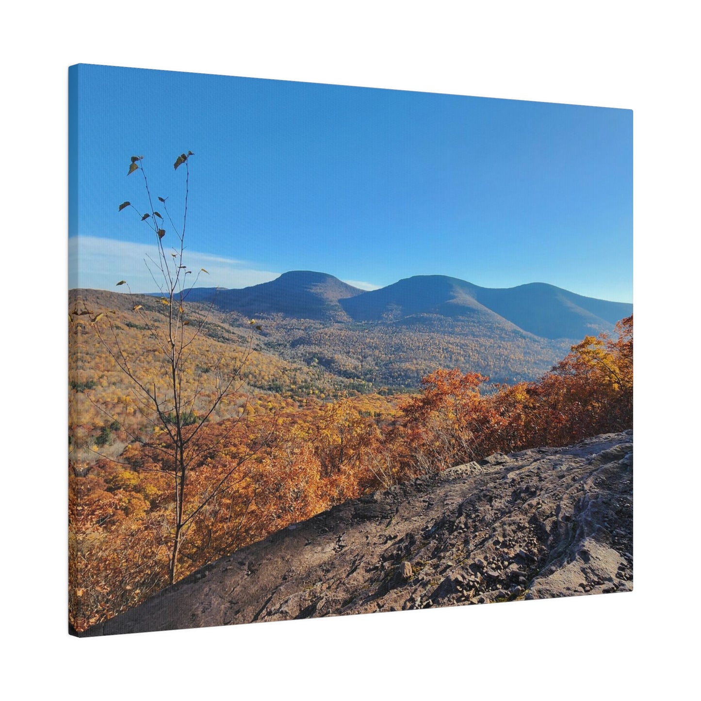 Autumn Mountain Top Matte Canvas, 0.75" Depth