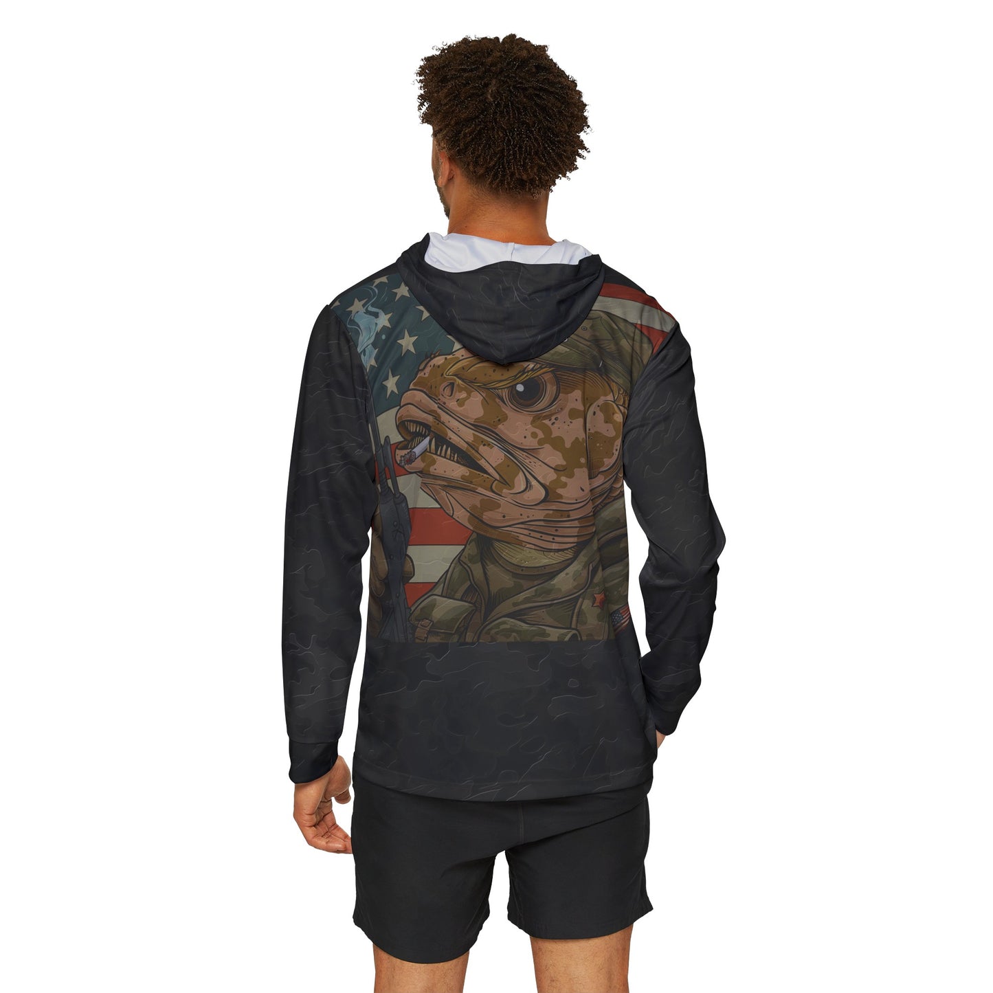 Fishy AF Men's Sports Hoodie