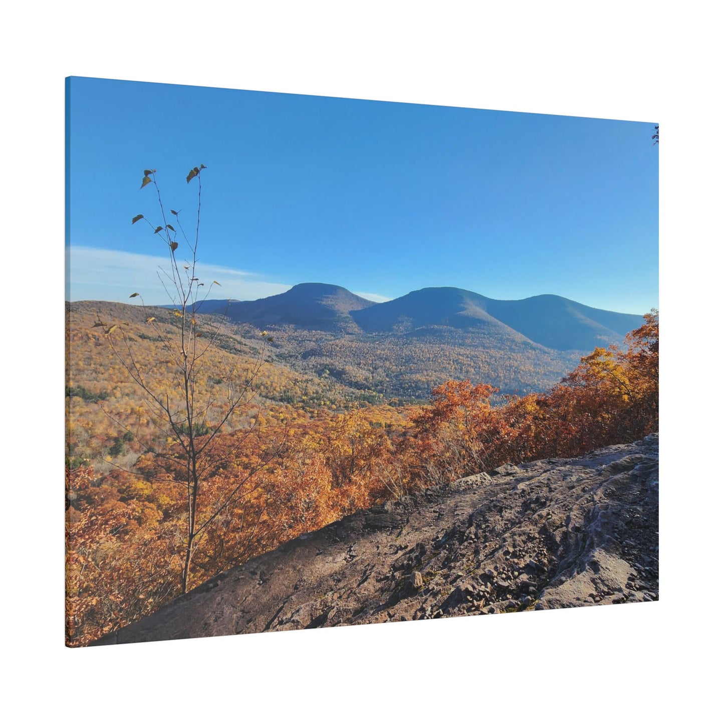 Autumn Mountain Top Matte Canvas, 0.75" Depth