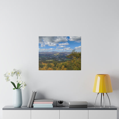 Early Autumn Mountain Top Matte Canvas, 0.75" Depth