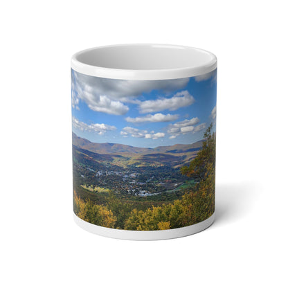 Early Autumn Mountain Top Jumbo Mug, 20oz