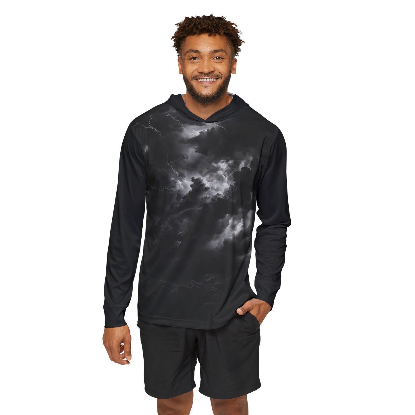 Storm Cloud Men's Sports Hoodie