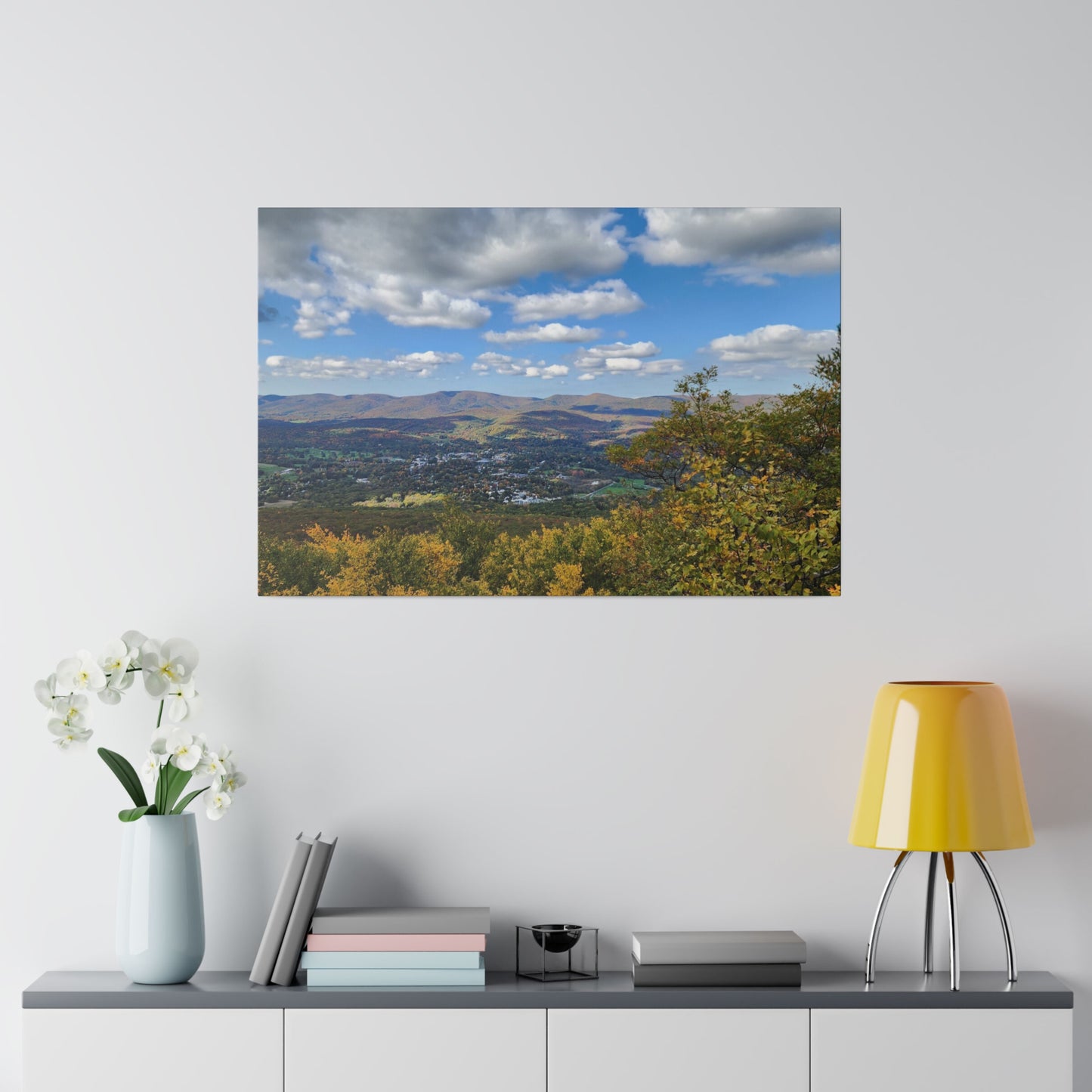 Early Autumn Mountain Top Matte Canvas, 0.75" Depth