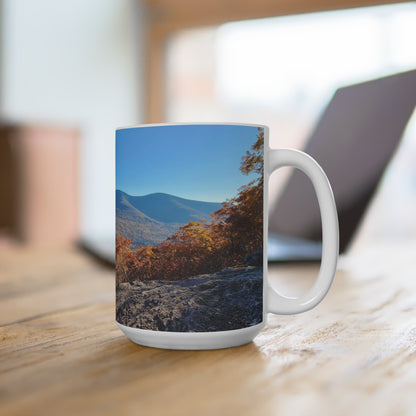 Autumn Mountain Top Mug, 15oz