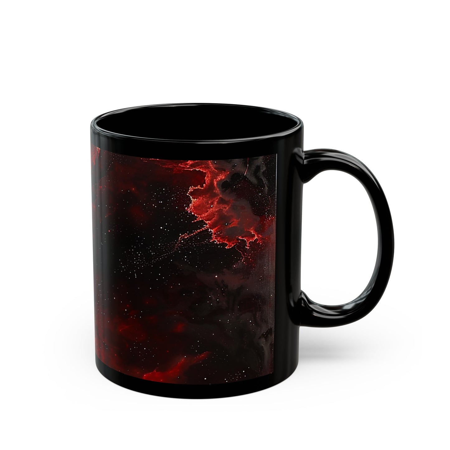 Red Nebula Mug, 11oz/15oz