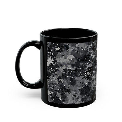 Black Camo Mug, 11oz/15oz