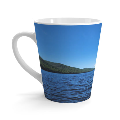 13th Lake Latte Mug, 12oz