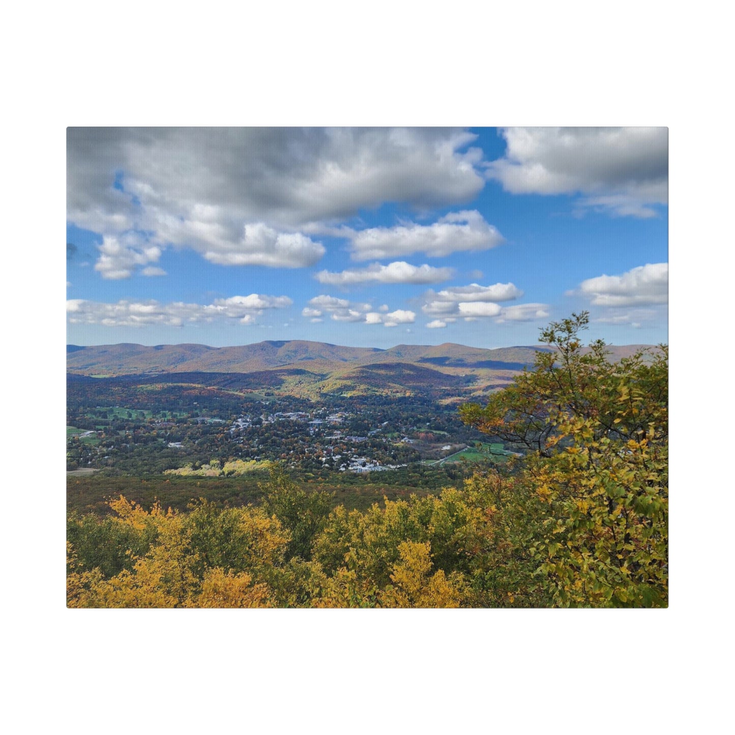 Early Autumn Mountain Top Matte Canvas, 0.75" Depth