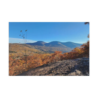 Autumn Mountain Top Matte Canvas, 0.75" Depth