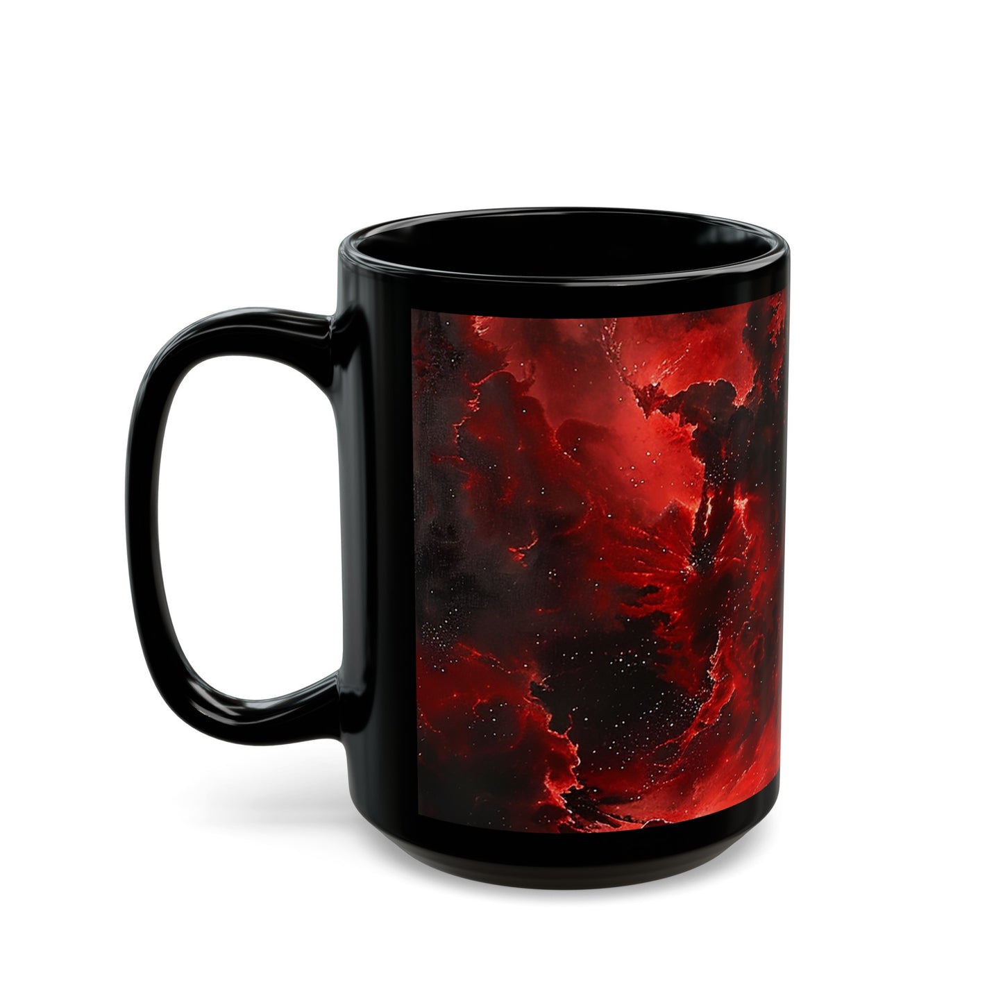 Red Nebula Mug, 11oz/15oz