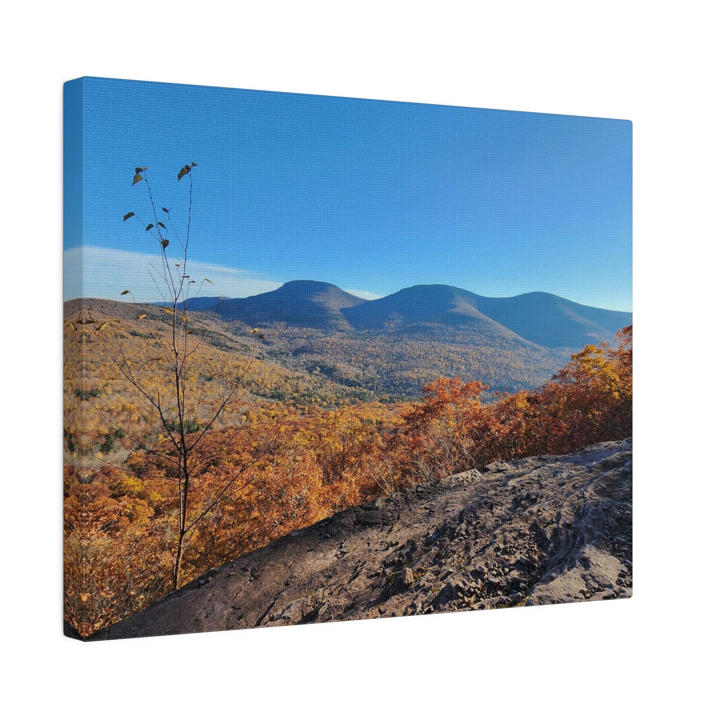 Autumn Mountain Top Matte Canvas, 0.75" Depth