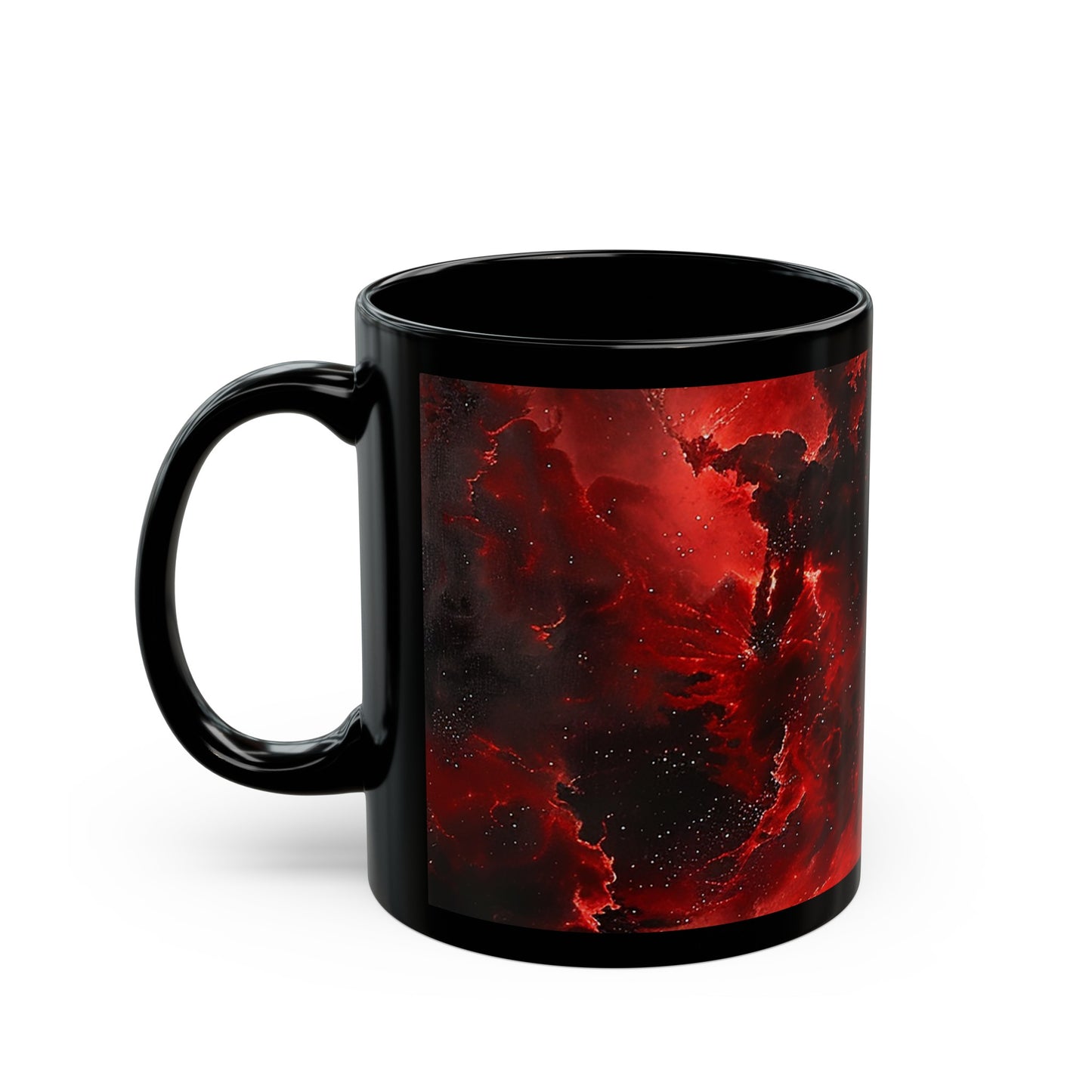 Red Nebula Mug, 11oz/15oz