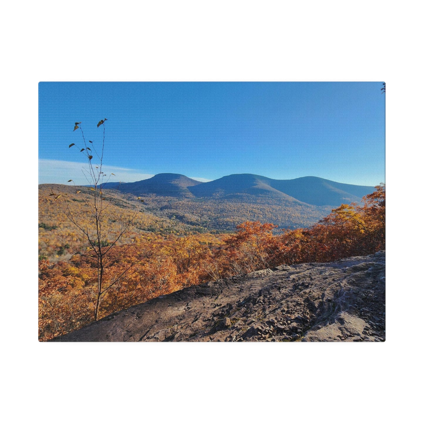 Autumn Mountain Top Matte Canvas, 0.75" Depth