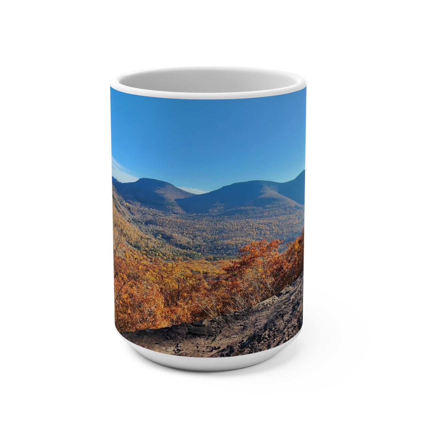 Autumn Mountain Top Mug, 15oz