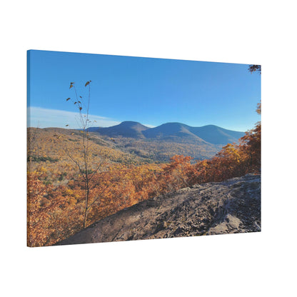 Autumn Mountain Top Matte Canvas, 0.75" Depth