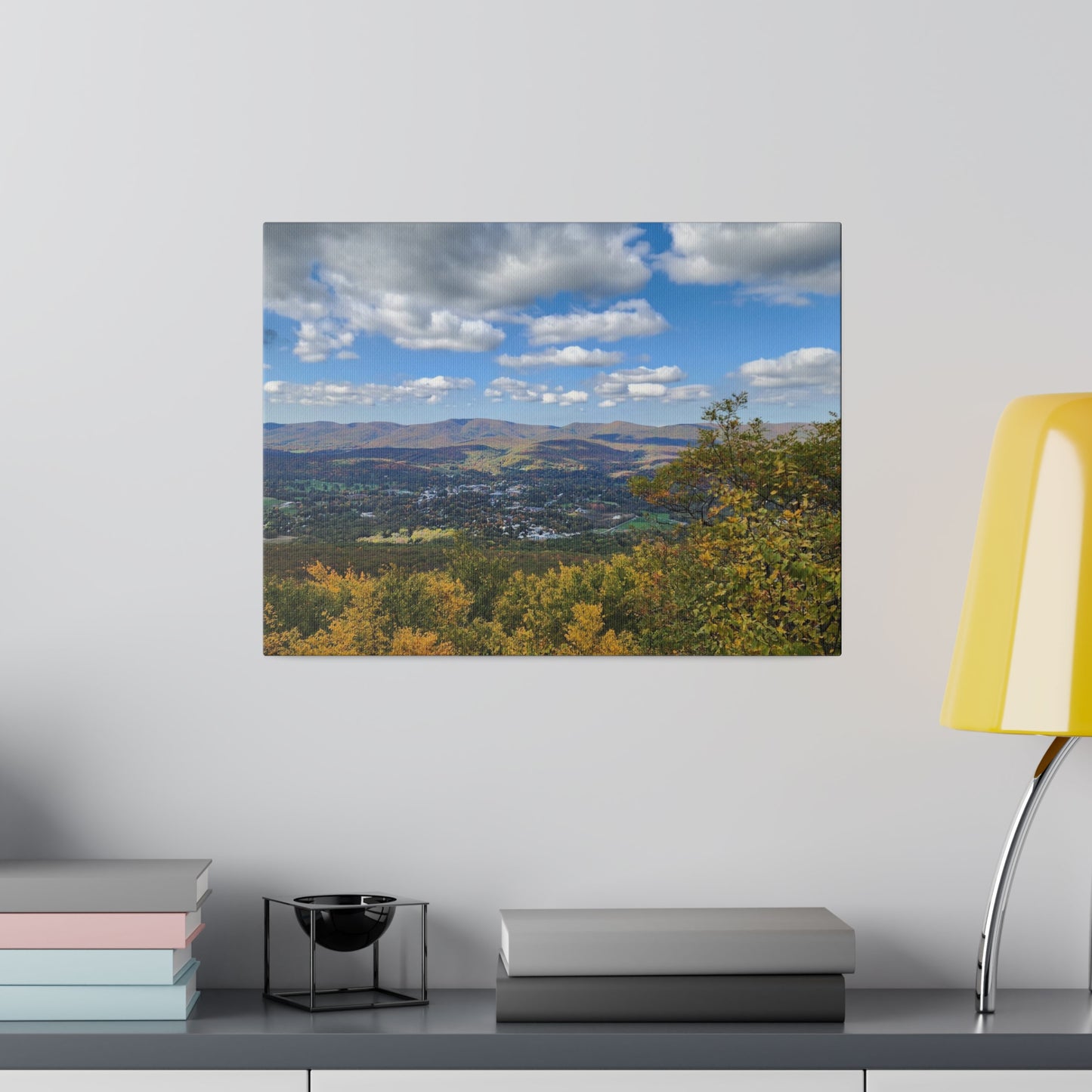 Early Autumn Mountain Top Matte Canvas, 0.75" Depth