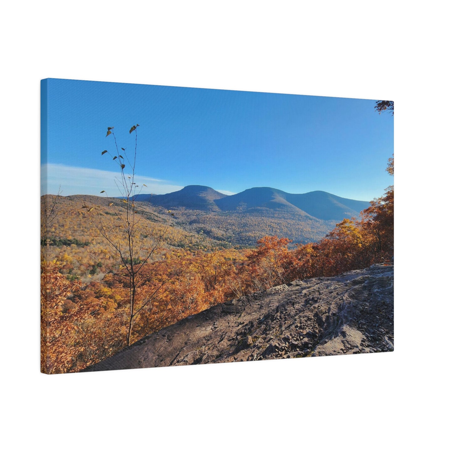 Autumn Mountain Top Matte Canvas, 0.75" Depth