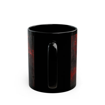 Red Nebula Mug, 11oz/15oz