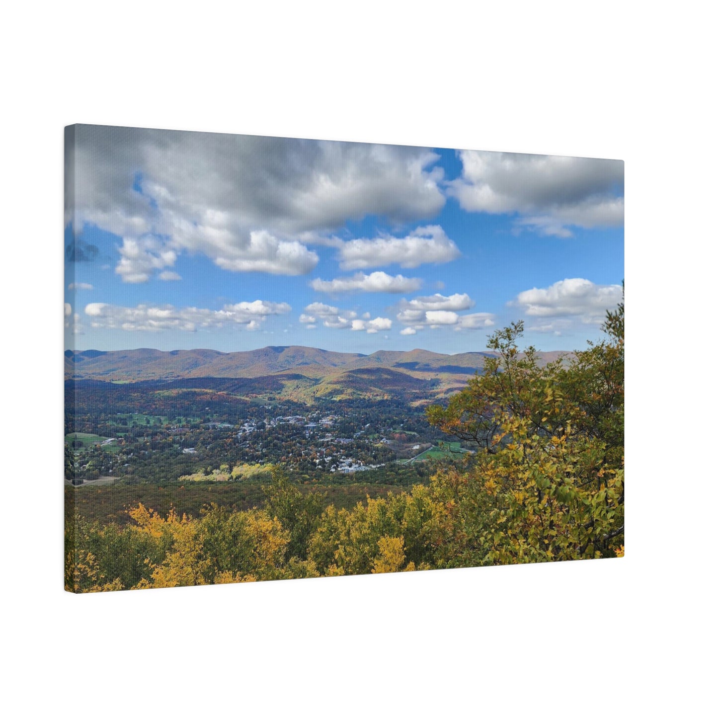 Early Autumn Mountain Top Matte Canvas, 0.75" Depth