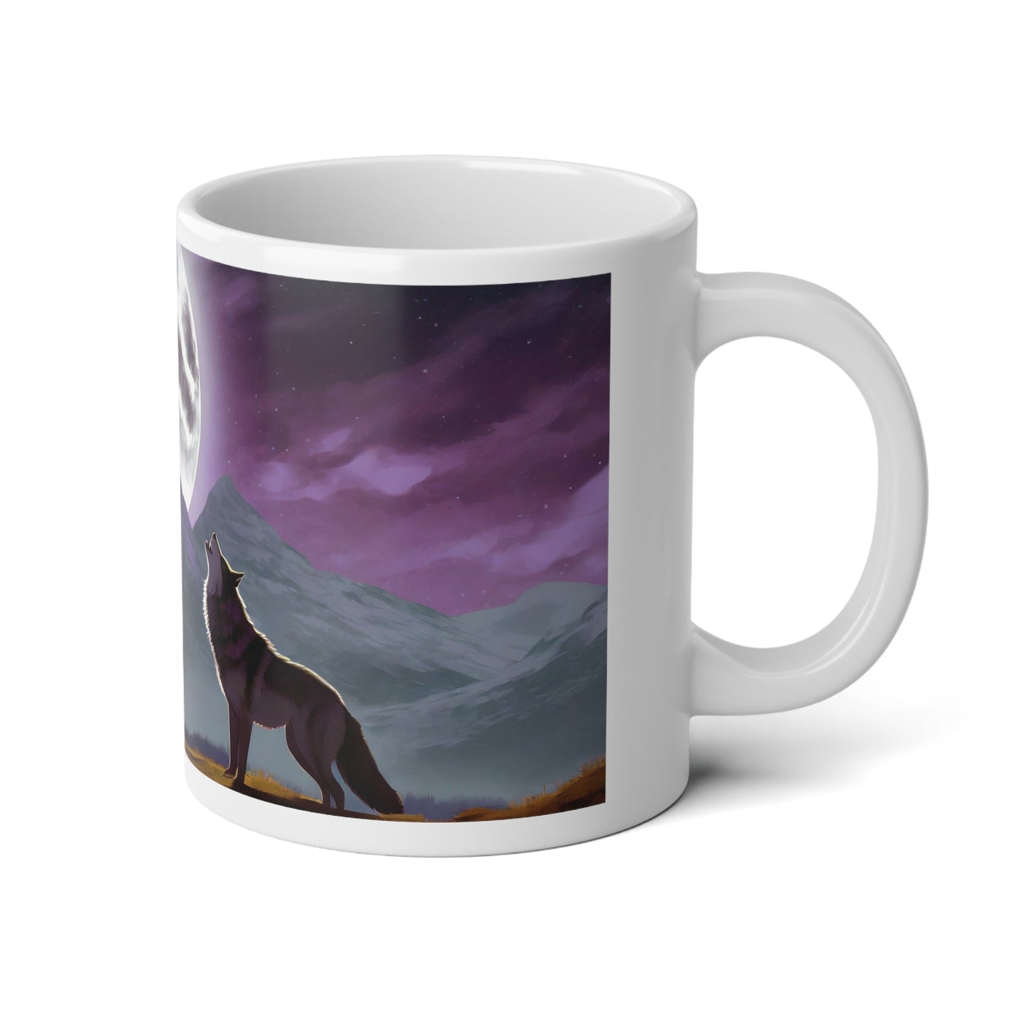 Howling Wolves Jumbo Mug, 20oz