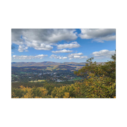 Early Autumn Mountain Top Matte Canvas, 0.75" Depth