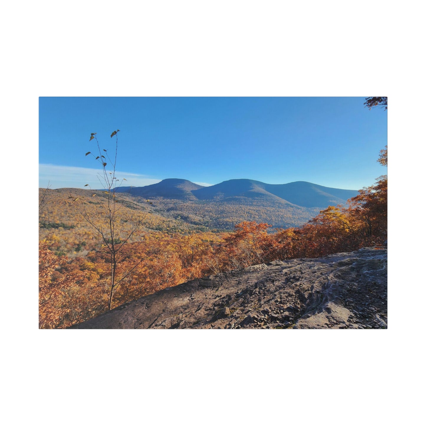 Autumn Mountain Top Matte Canvas, 0.75" Depth