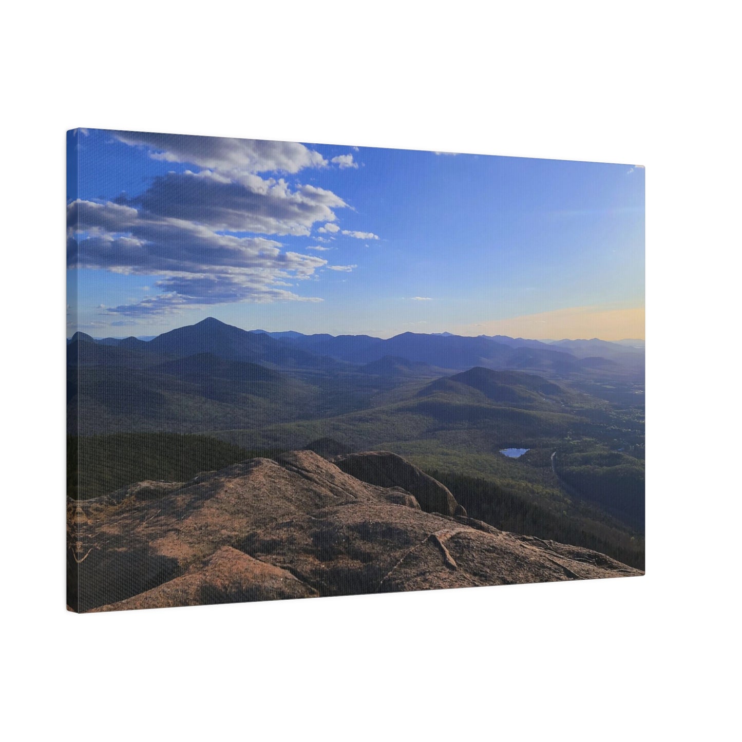 Cascade Mountain Matte Canvas, 0.75" Depth