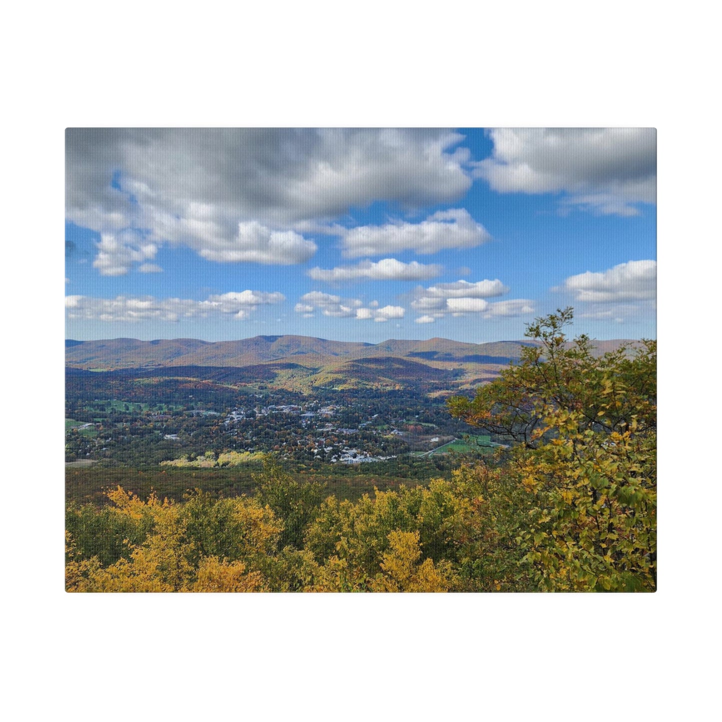 Early Autumn Mountain Top Matte Canvas, 0.75" Depth