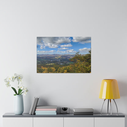 Early Autumn Mountain Top Matte Canvas, 0.75" Depth