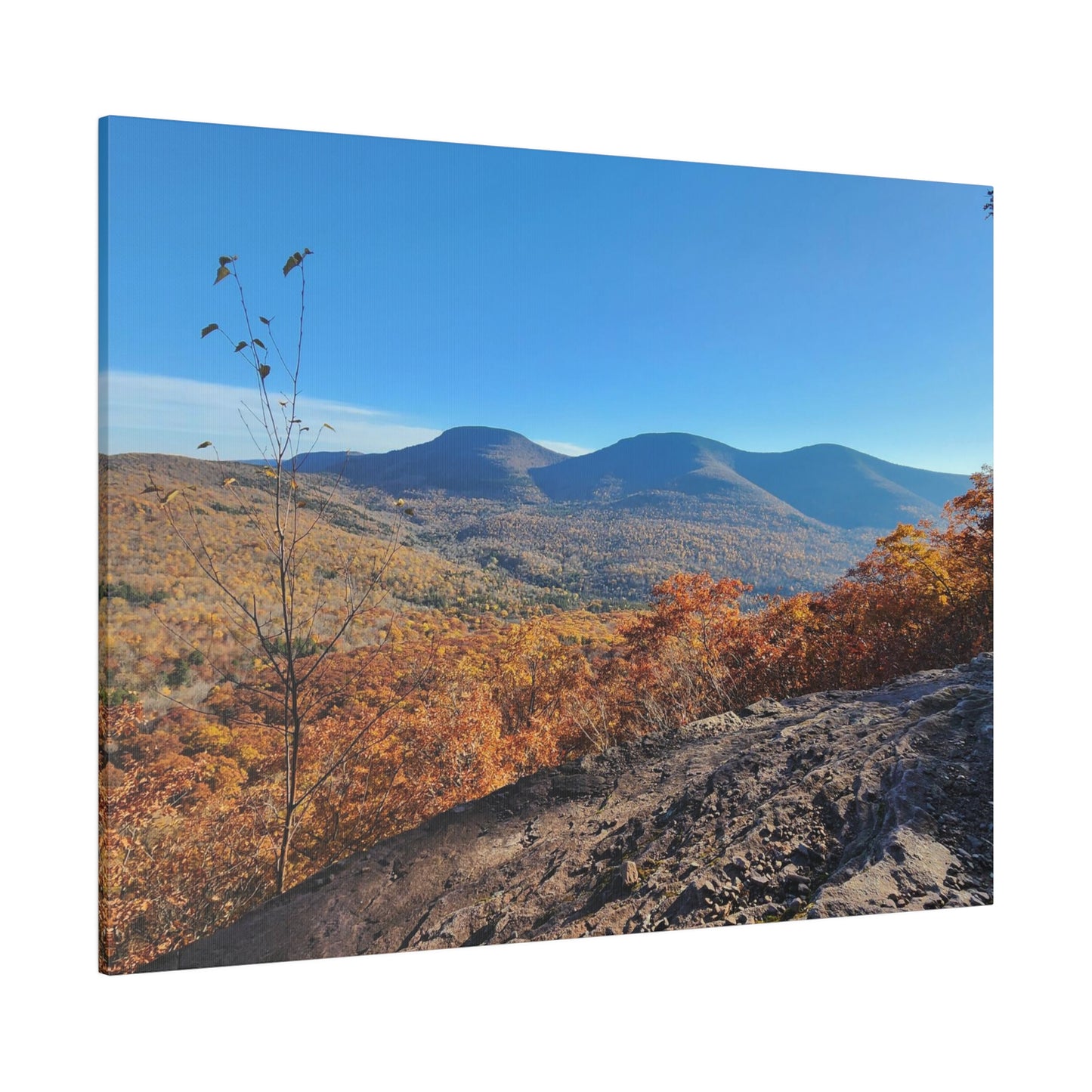 Autumn Mountain Top Matte Canvas, 0.75" Depth