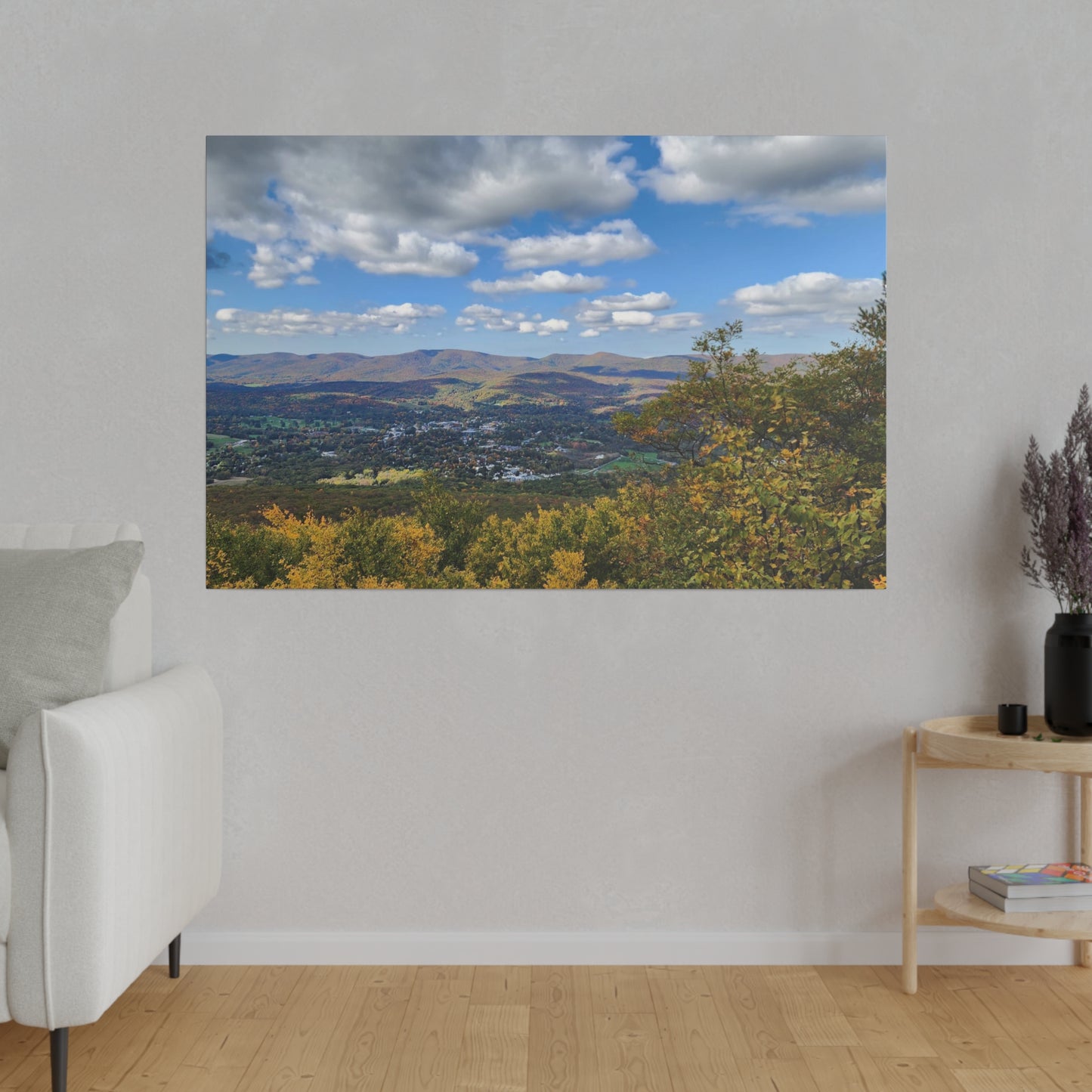 Early Autumn Mountain Top Matte Canvas, 0.75" Depth