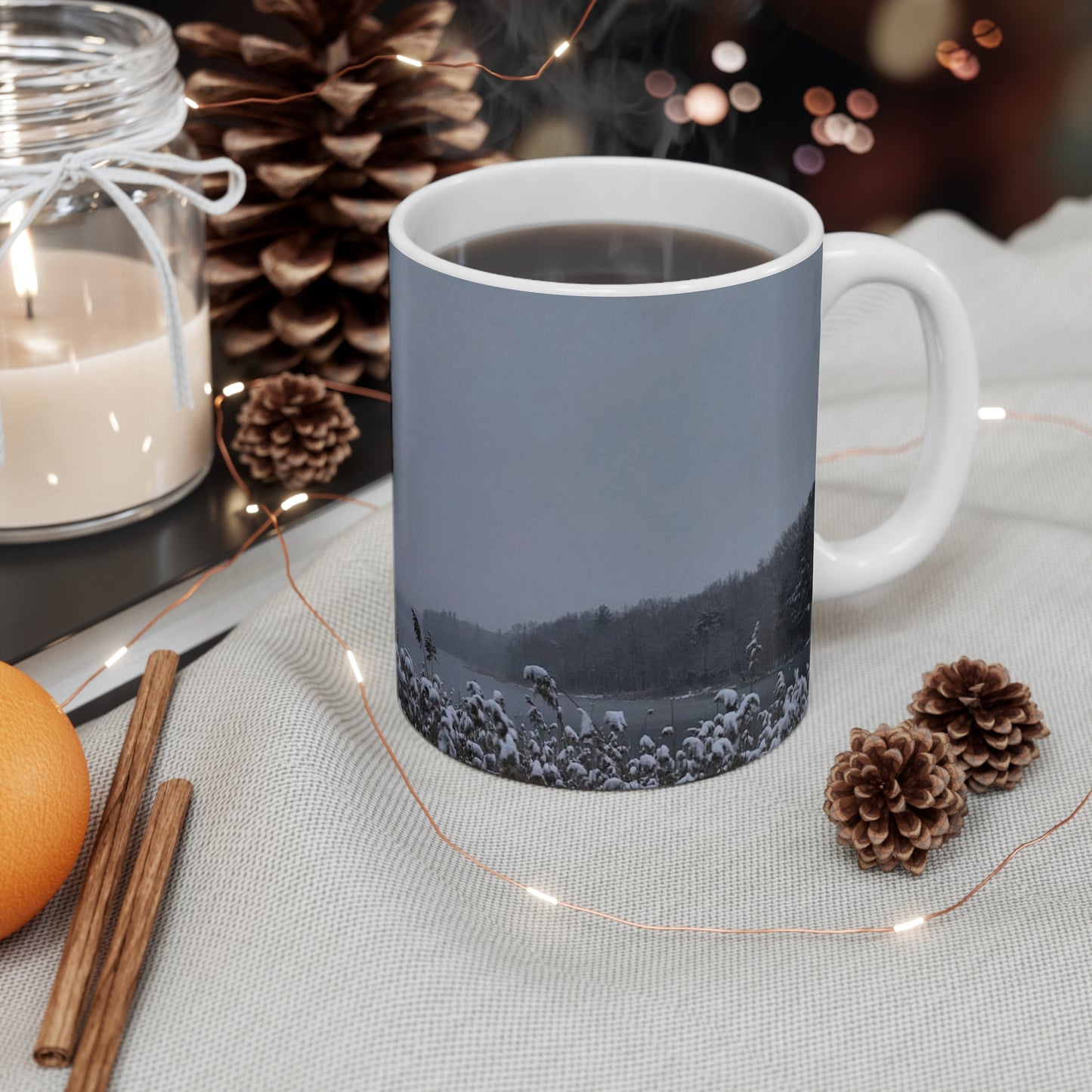 Misty Lake Mug, 11oz