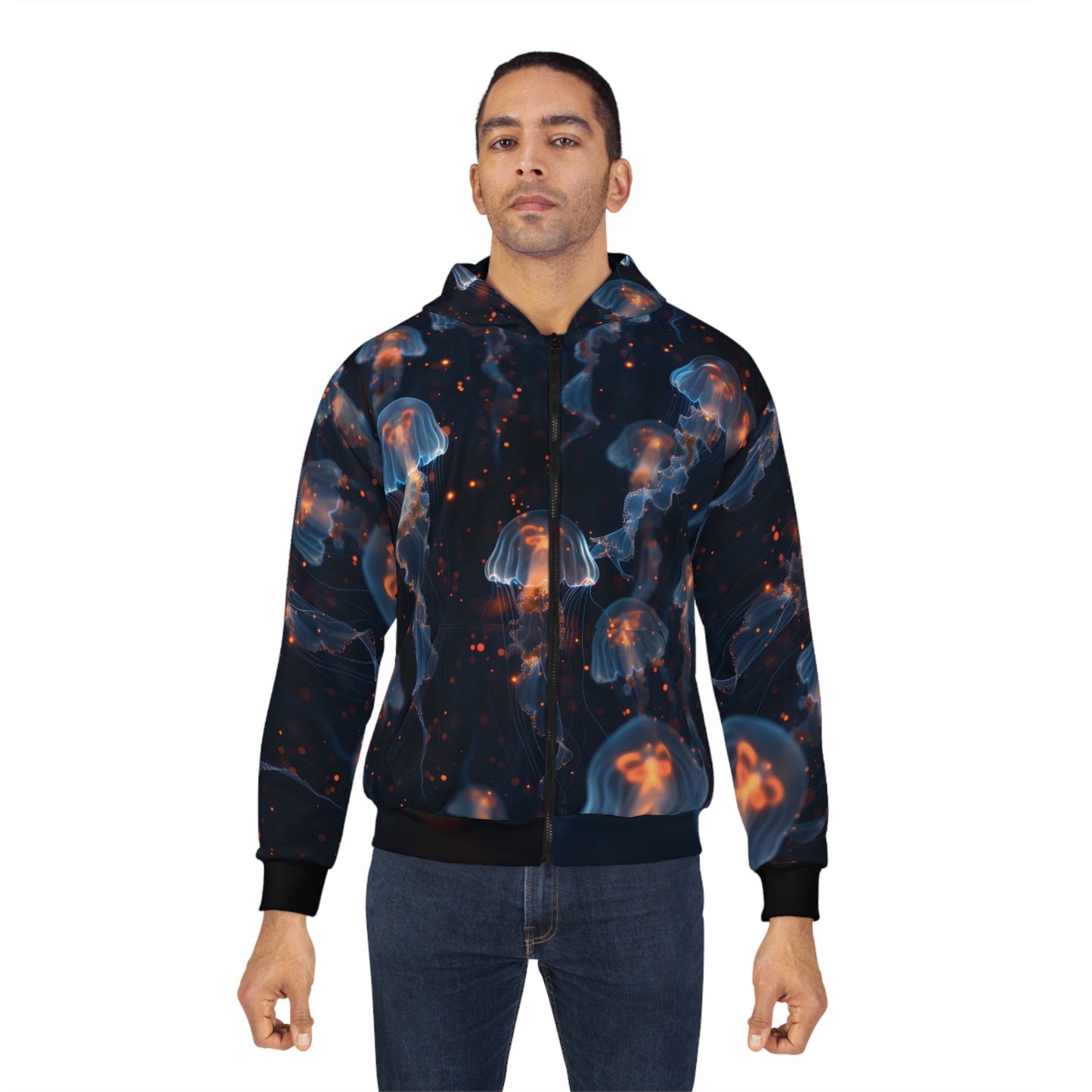 Jellyfish Zip-up Hoodie