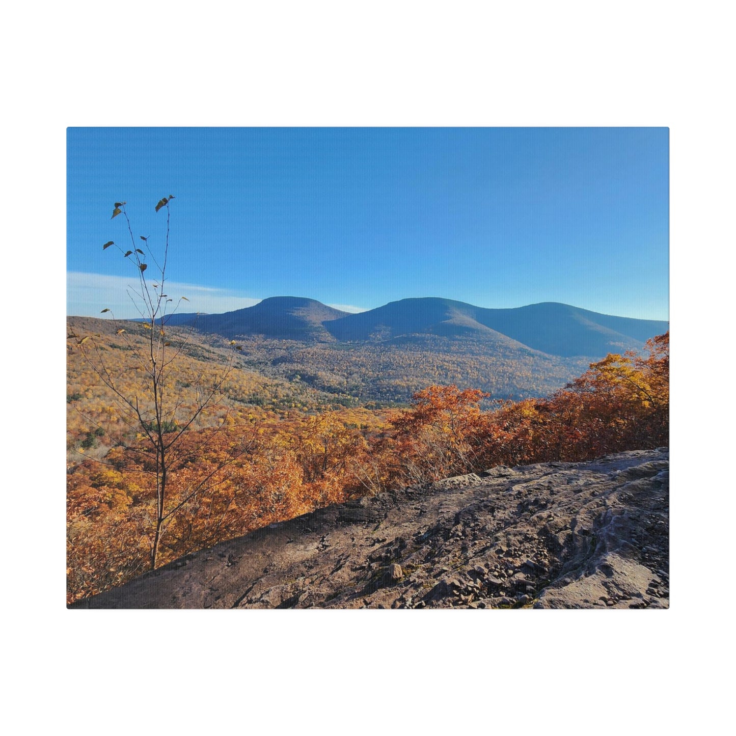 Autumn Mountain Top Matte Canvas, 0.75" Depth