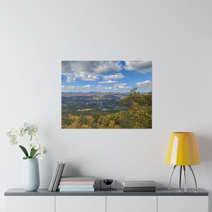 Early Autumn Mountain Top Matte Canvas, 0.75" Depth