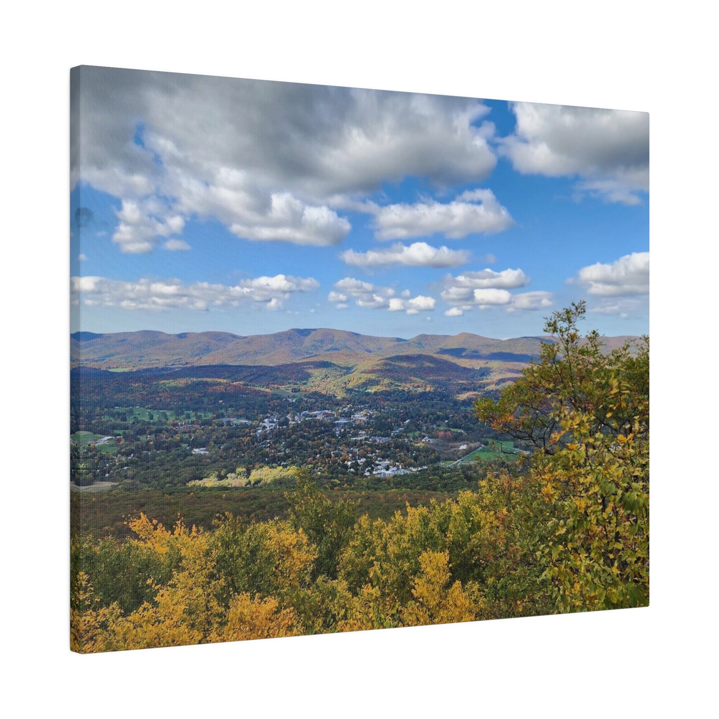 Early Autumn Mountain Top Matte Canvas, 0.75" Depth