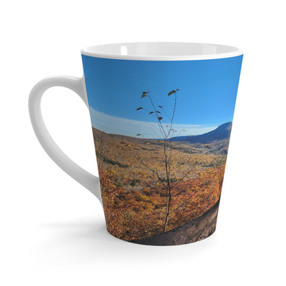 Autumn Mountain Top Latte Mug, 12oz