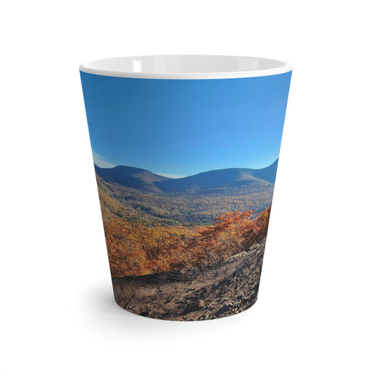 Autumn Mountain Top Latte Mug, 12oz
