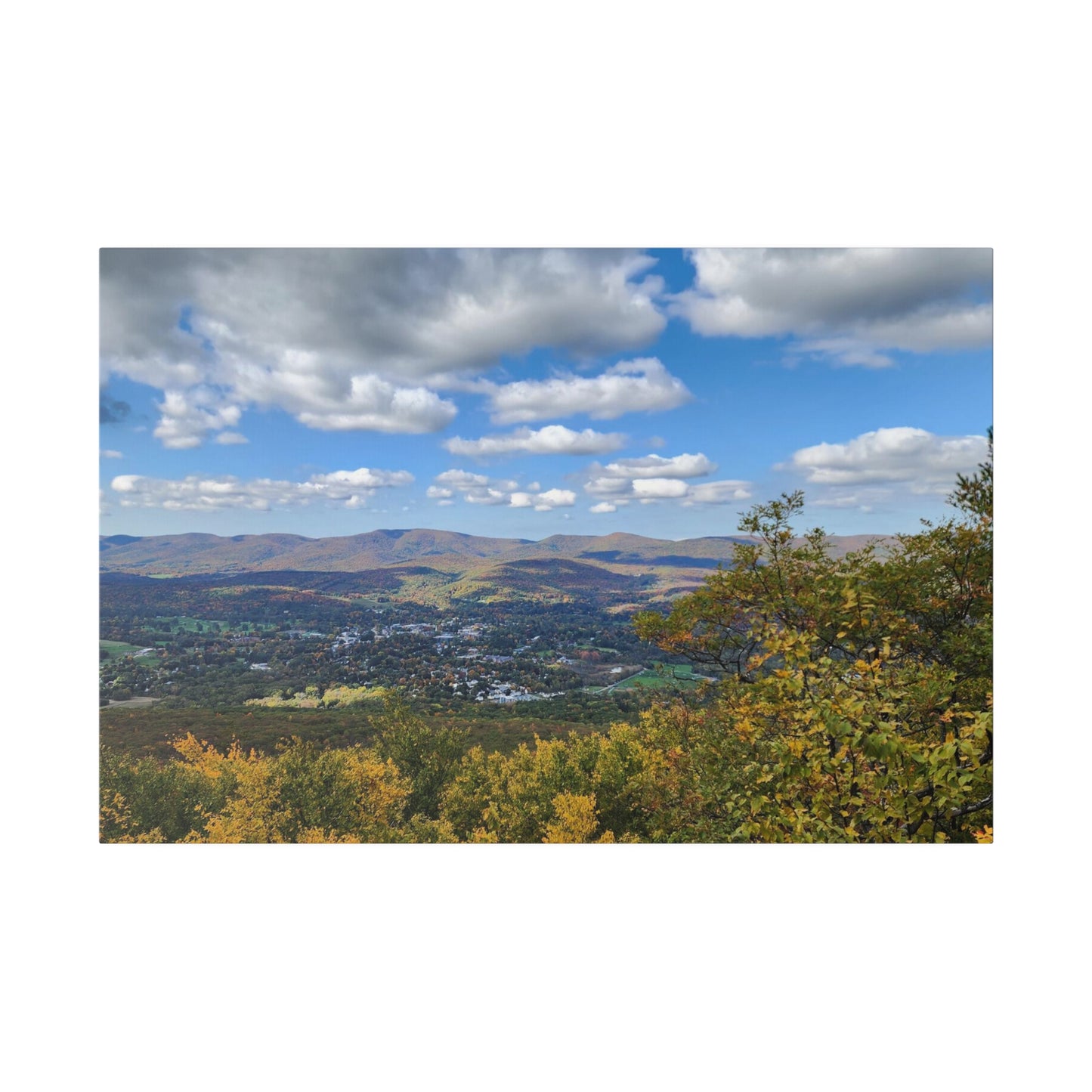 Early Autumn Mountain Top Matte Canvas, 0.75" Depth