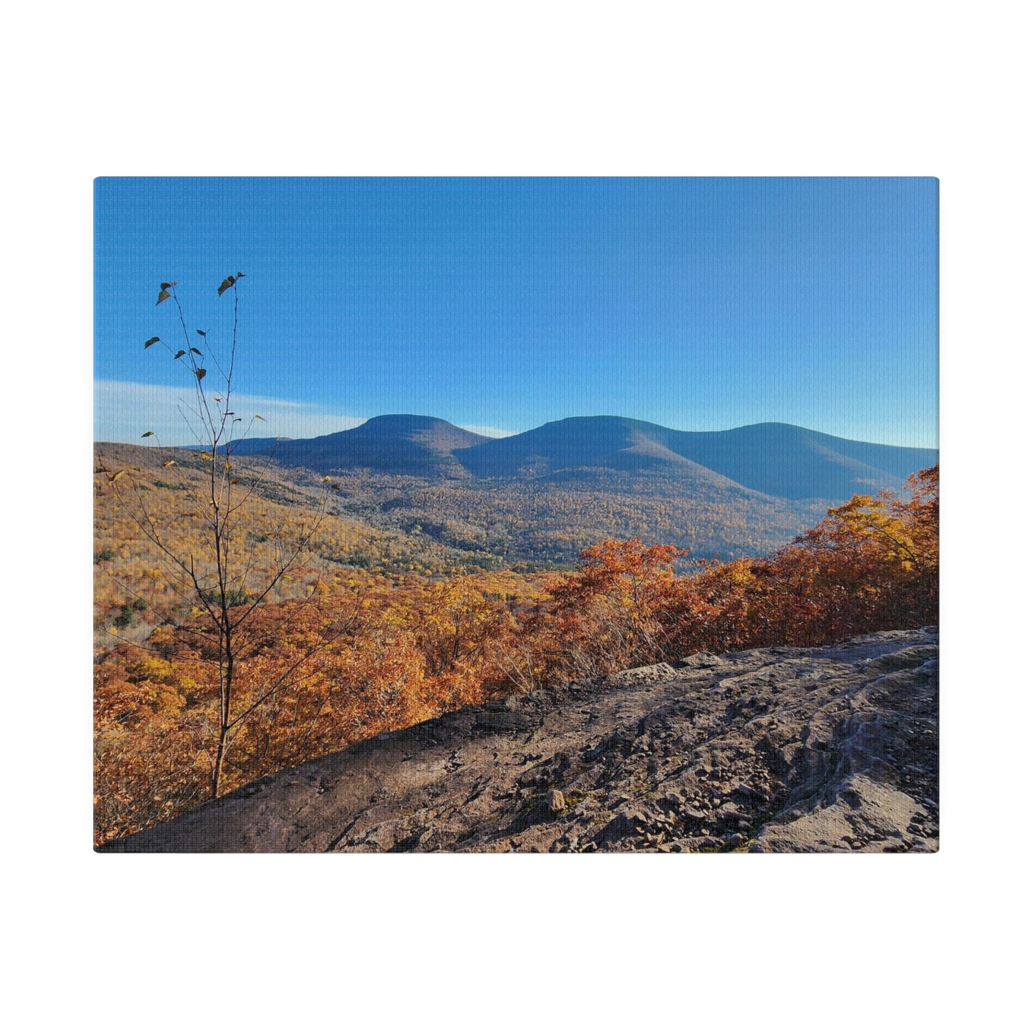 Autumn Mountain Top Matte Canvas, 0.75" Depth