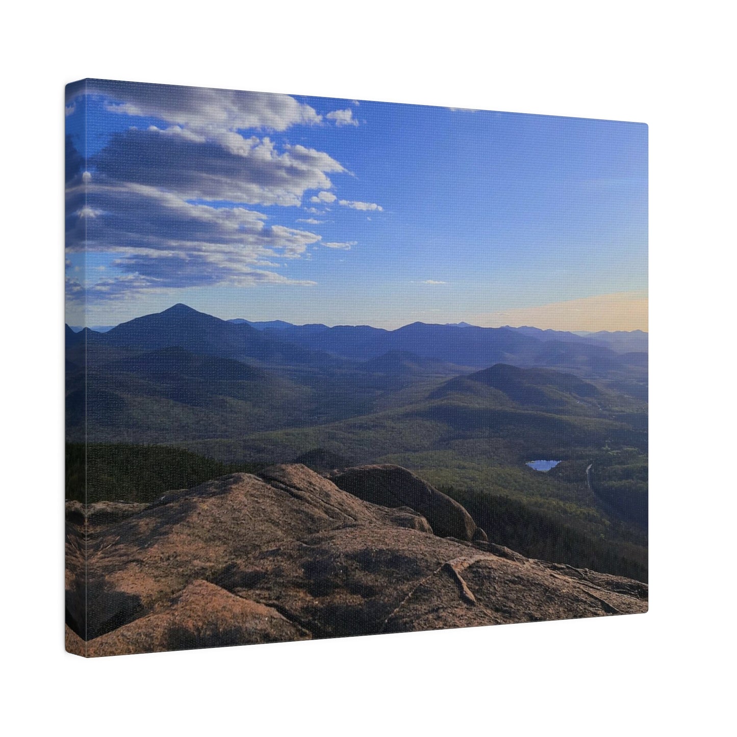 Cascade Mountain Matte Canvas, 0.75" Depth