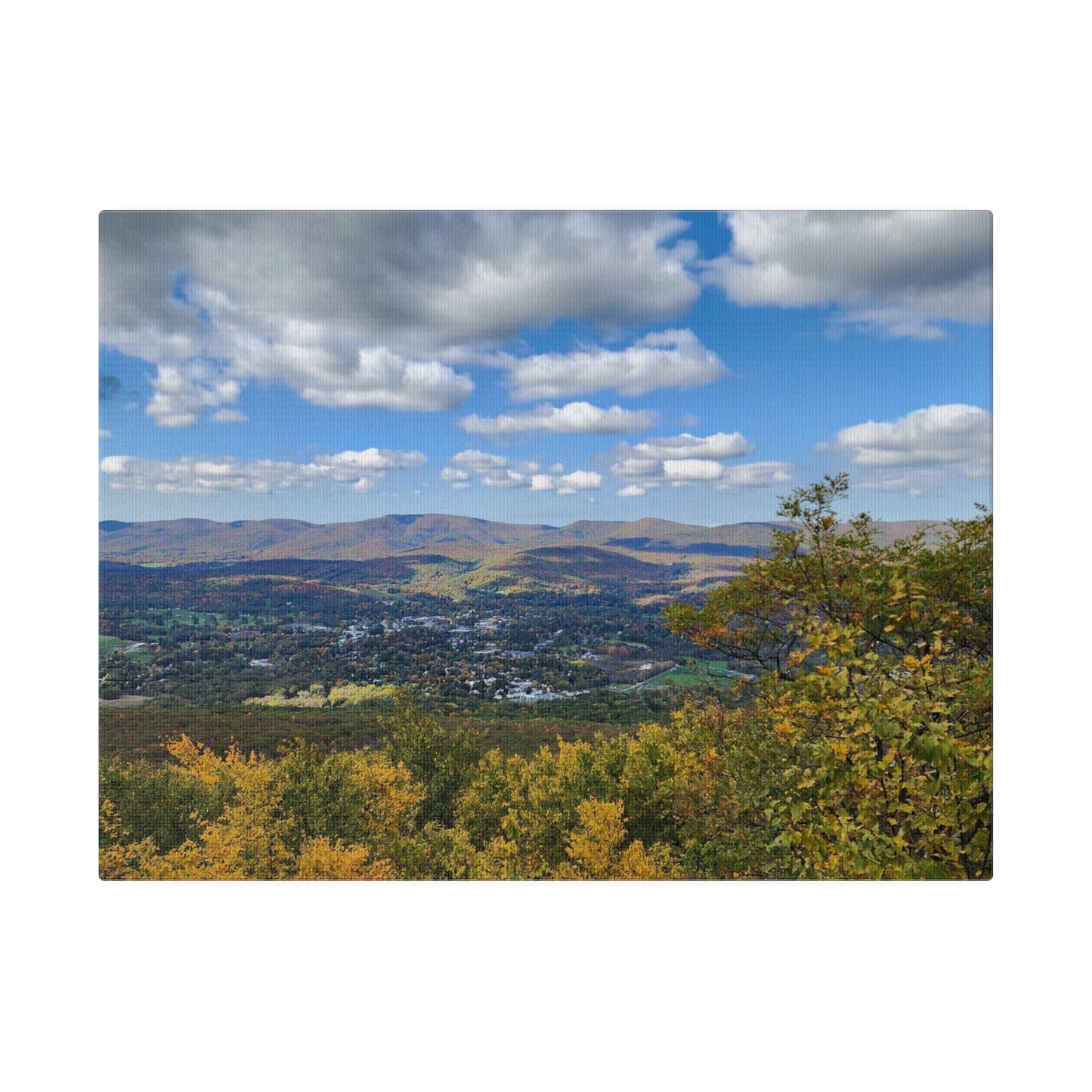 Early Autumn Mountain Top Matte Canvas, 0.75" Depth