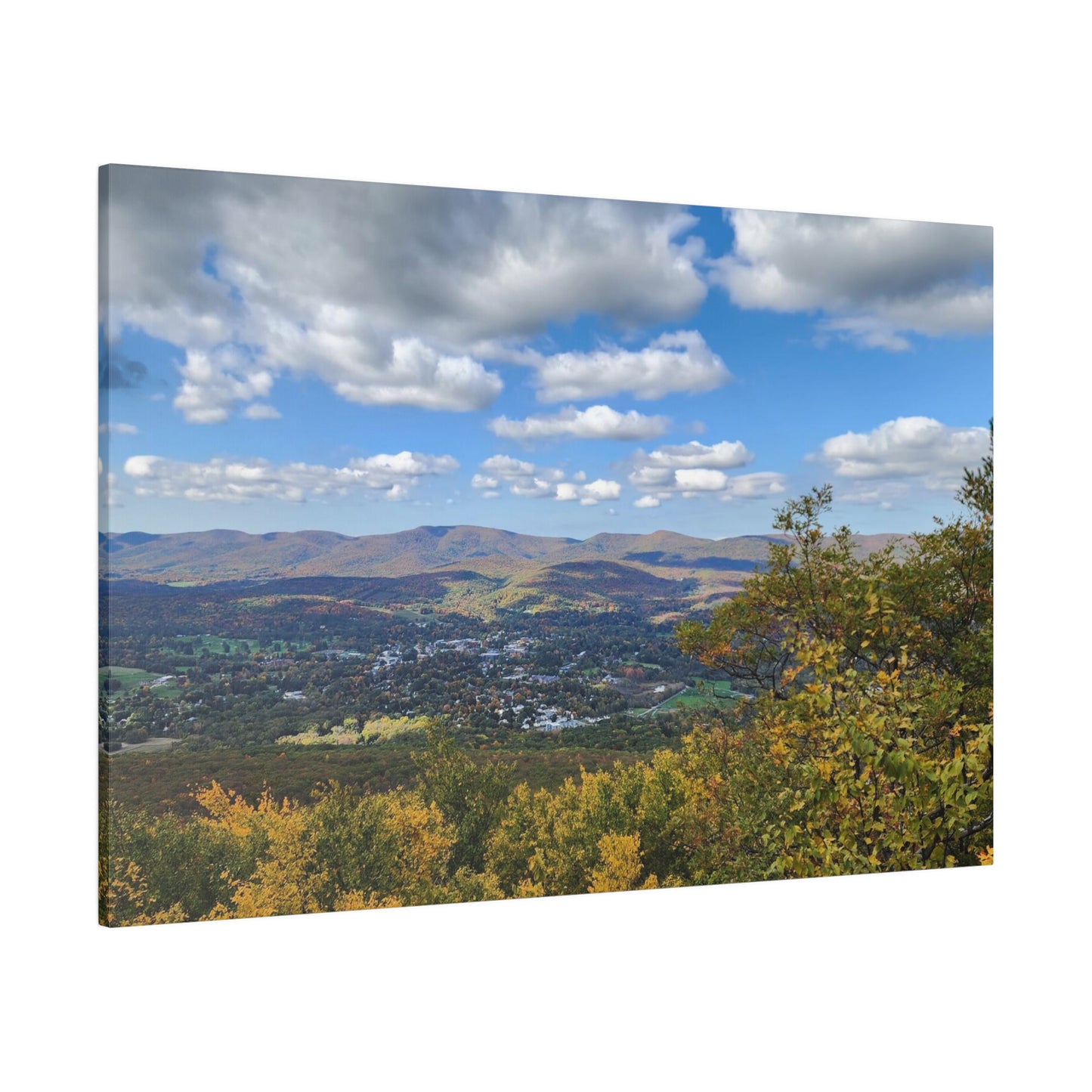 Early Autumn Mountain Top Matte Canvas, 0.75" Depth