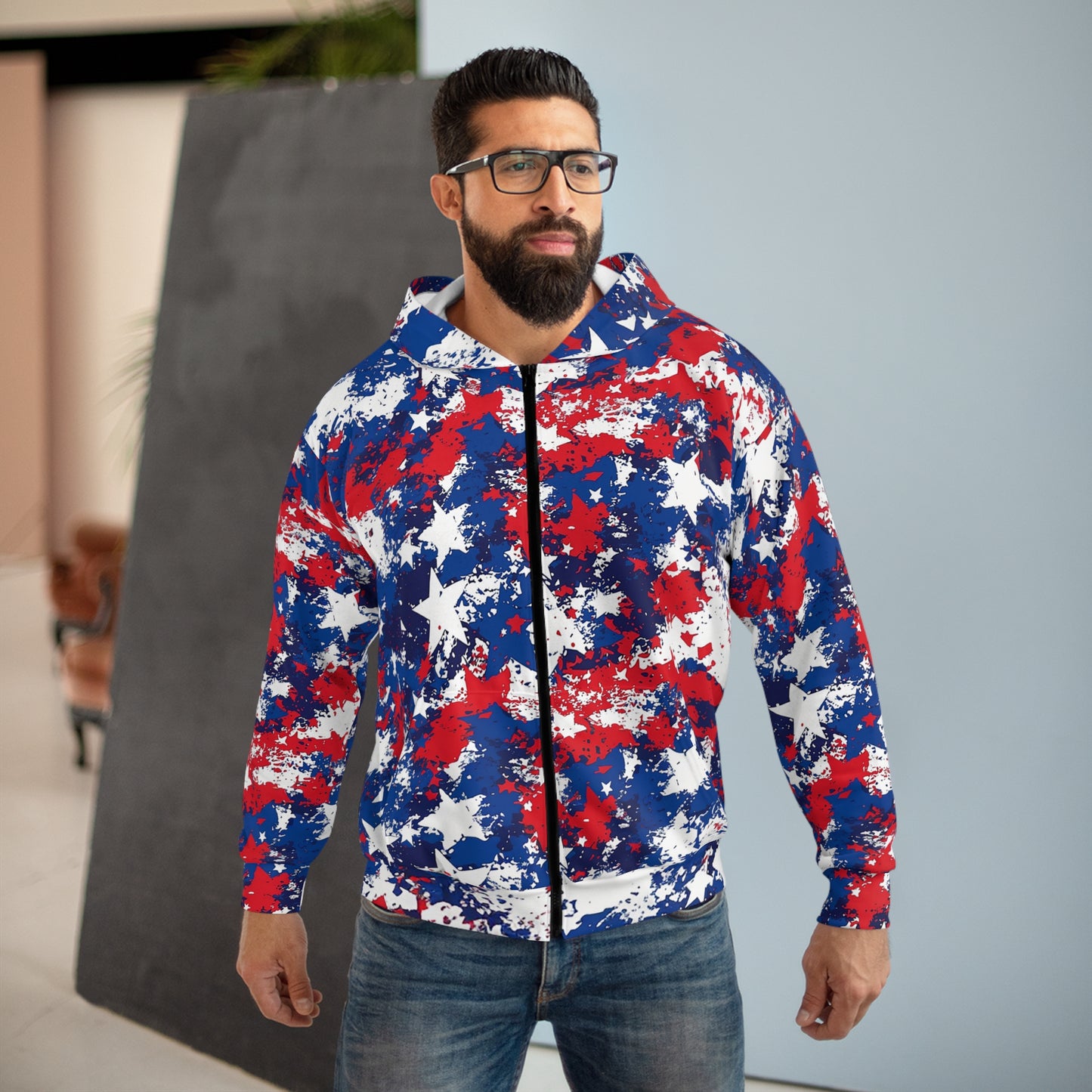 'Murica Zip-up Hoodie